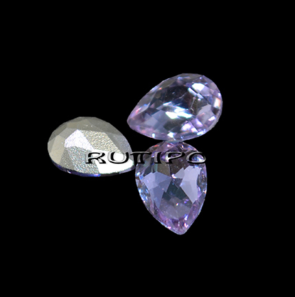 Кристалл капля LightAmethyst 10*7мм, шт