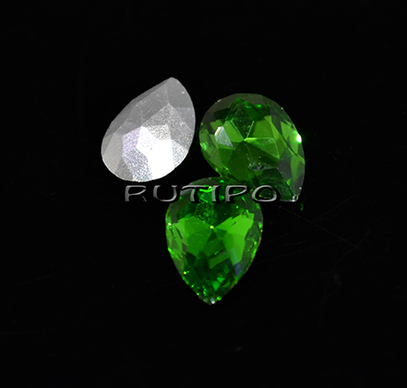 Кристалл капля Emerald 10*7мм, шт