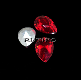 Crystal drop LightSiam 10 * 7mm, pcs