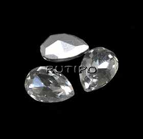 Crystal drop Crystal 10 * 7mm, pcs