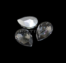 Кристалл капля BlackDiamond 10*7мм, шт