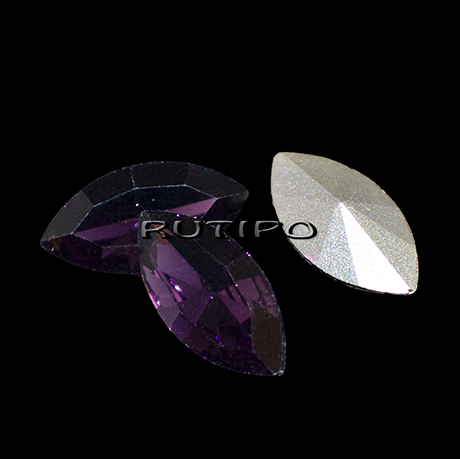 Кристалл Маркиз Tanzanite 18*9мм, шт