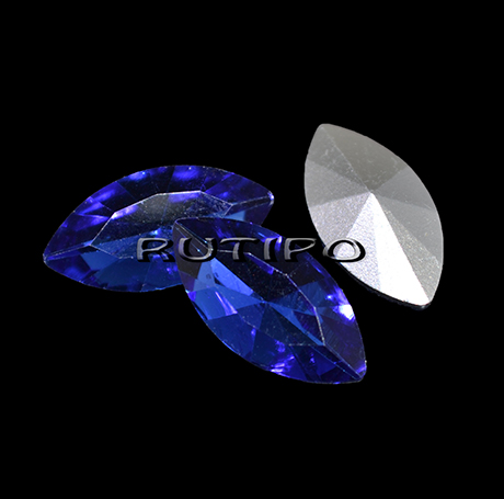 Кристалл Маркиз Sapphire 18*9мм, шт