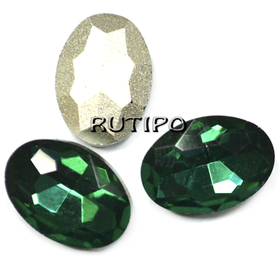 Овал для инкрустации Emerald 14*10*5мм, шт 