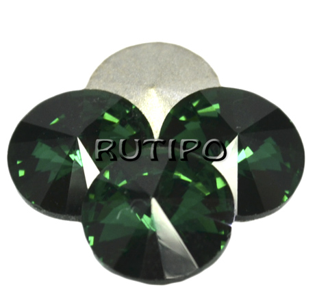Риволи DarkGreen, 10*5мм, шт 