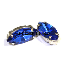 Château marquis, RoyalBlue, 12 * 6mm, pcs