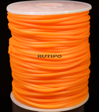 Шнур-трубка PVC Orange, 2мм, 1м