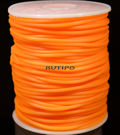 Шнур-трубка PVC Orange, 2мм, 1м