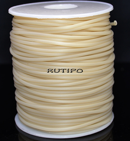 Шнур-трубка PVC Tan, 2мм, 1м