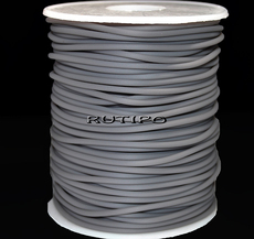 Шнур-трубка PVC Gray, 3мм, 1м