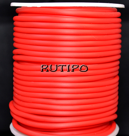 Шнур-трубка PVC Red, 3мм, 1м