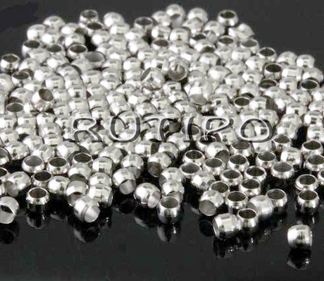 Стопер круглый Silver, 2мм, 2г