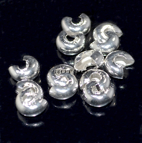 Кримп Silver 4мм, шт