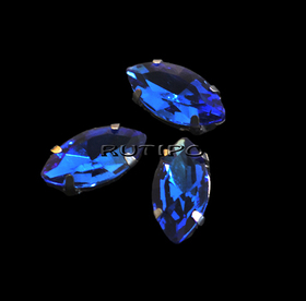 Шатон маркиз, RoyalBlue, 8*4*3.5мм, шт