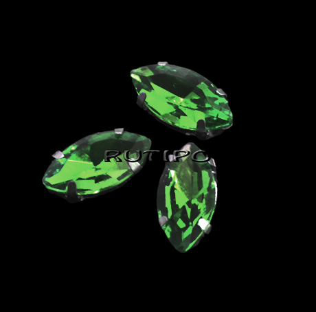 Шатон маркиз, Green, 8*4*3.5мм, шт