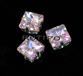 Шатон квадрат, PearlPink, 8*8*5.5мм, шт