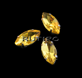 Шатон маркиз, Gold, 10*5*4мм, шт