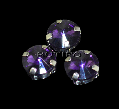 Шатон риволи, Purple, 11*7мм, шт