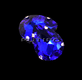 Шатон капля, RoyalBlue, 18*13*7мм, шт