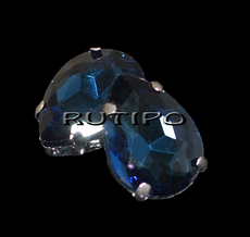 Шатон капля, PrussianBlue, 18*13*7мм, шт