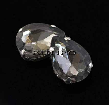 Шатон капля, BlackDiamond, 18*13*7мм, шт