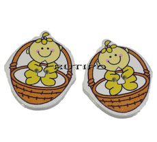 Wooden button 