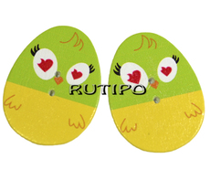 Wooden button 