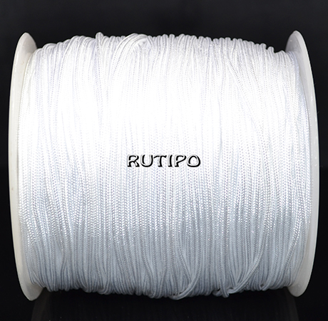 Нейлоновый шнур White, 1.5мм, 1м