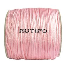 Nylon cord pink, 1.5mm * 1m
