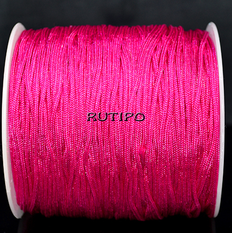 Нейлоновый шнур Medium Violet Red, 1.5мм, 1м