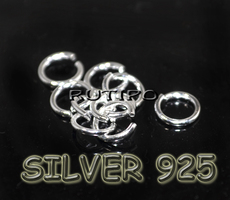 Jump Rings silver925, 5*0.75mm, pcs