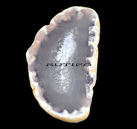 Agate slice Pendant 56*30*5mm, pcs