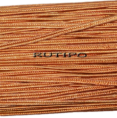 Soutache cord dark orange, 3mm * 1m