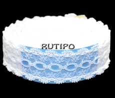 Кружево белое, 3.5см, 10м