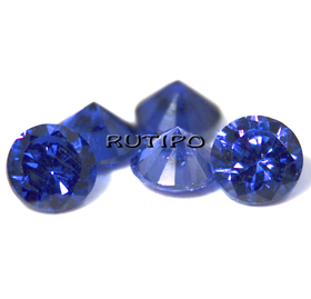 Кубический Циркон А, Blue 1мм, шт