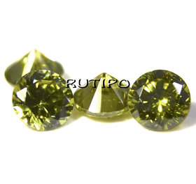 Кубический Циркон А, Olive 1.5мм, шт
