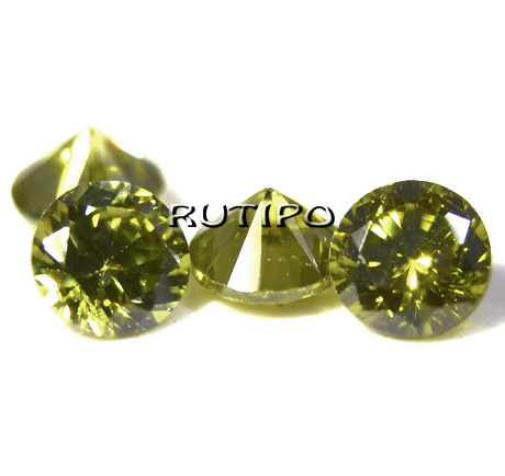 Кубический Циркон ААА, Olive 2.5*1.7мм, шт