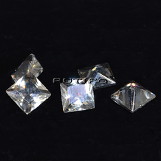 Кубический Циркон, Crystal Satin 5*5*3мм, шт