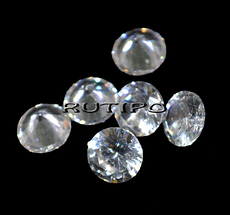 Кубічний Циркон, Diamond, Clear 7мм, шт