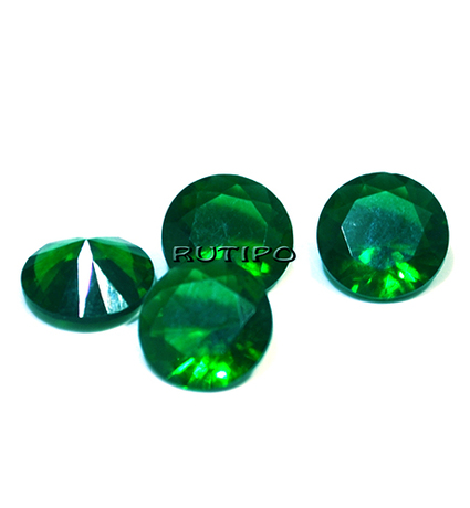 Кубічний Циркон, Diamond, Green 8мм, шт