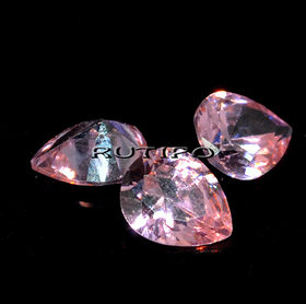 Кубический Циркон, Pear, PearlPink 10*8*5мм, шт