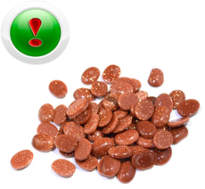 Cabochon Golden sand, 8*6*3mm, pcs