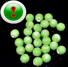 Бусина LightGreen 8мм, шт