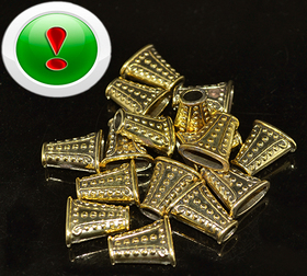 Конус Antique Golden, 18*16*8 мм, шт