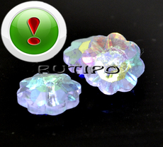 Имитация Swarovski Marguerite Lilac, 10*4мм,шт 