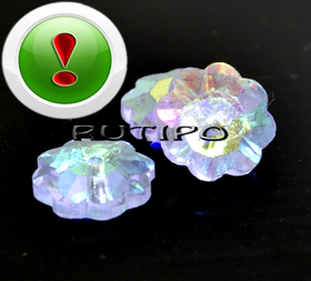Имитация Swarovski Marguerite Lilac, 10*4мм,шт 