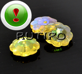 Имитация Swarovski Marguerite Goldenrod, 10*4мм,шт