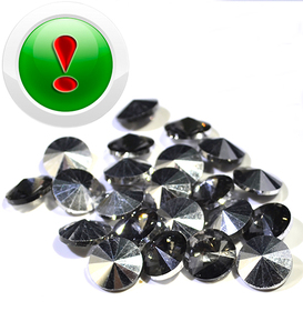 Риволи Black Diamond 12*6мм, шт