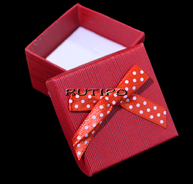 Коробочка Red 52*52*35мм, шт