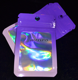 ZIP пакет Holographic 9*5.8см, шт